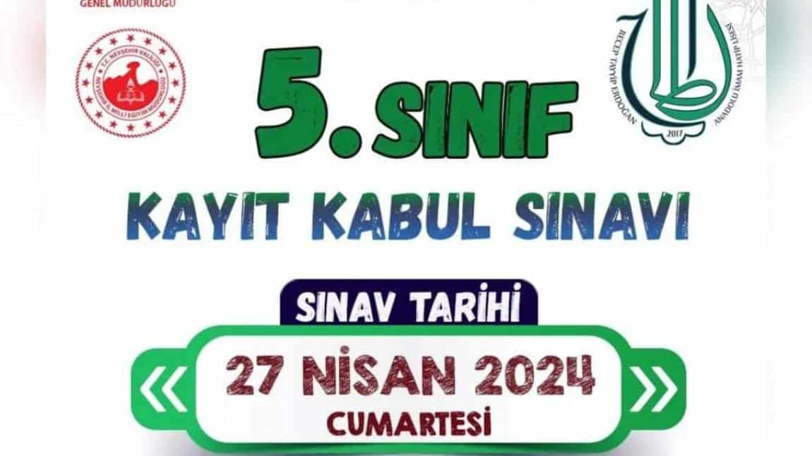 2023-2024 5. SINIF KAYIT KABUL SINAVI