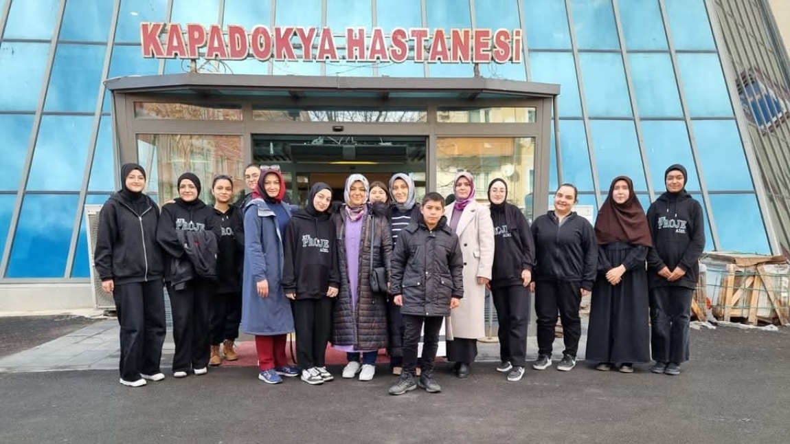 Sosyal Yardımlasma ve Dayanışma kulübü olarak Kapadokya hastanesine ziyaret gerçekleştirdik.